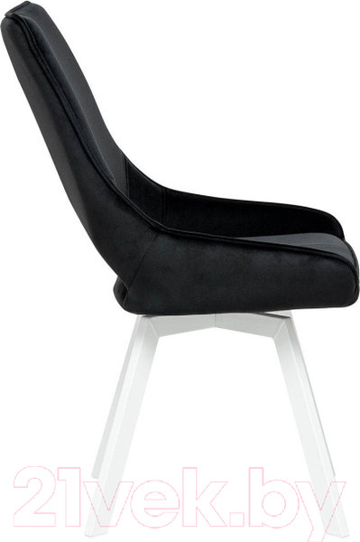 Изображение товара Стул Импэкс Leset Галвес поворотный механизм (белый/велюр черный)