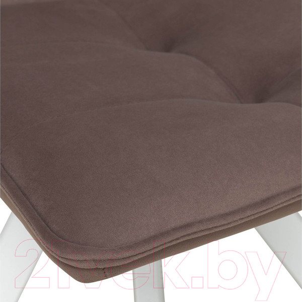 Изображение товара Стул Импэкс Leset Умбра поворотный механизм (белый/велюр латте)