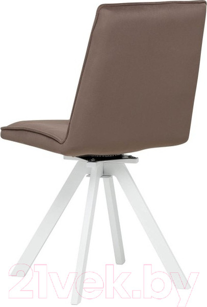 Изображение товара Стул Импэкс Leset Умбра поворотный механизм (белый/велюр латте)