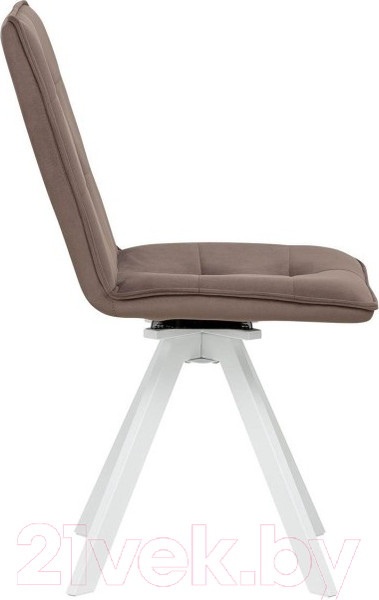 Изображение товара Стул Импэкс Leset Умбра поворотный механизм (белый/велюр латте)