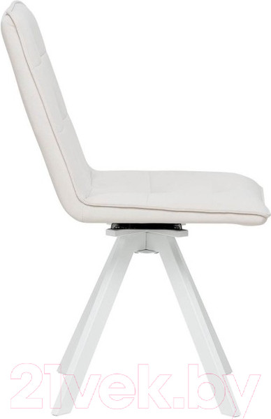Изображение товара Стул Импэкс Leset Умбра поворотный механизм (белый/велюр молочный)