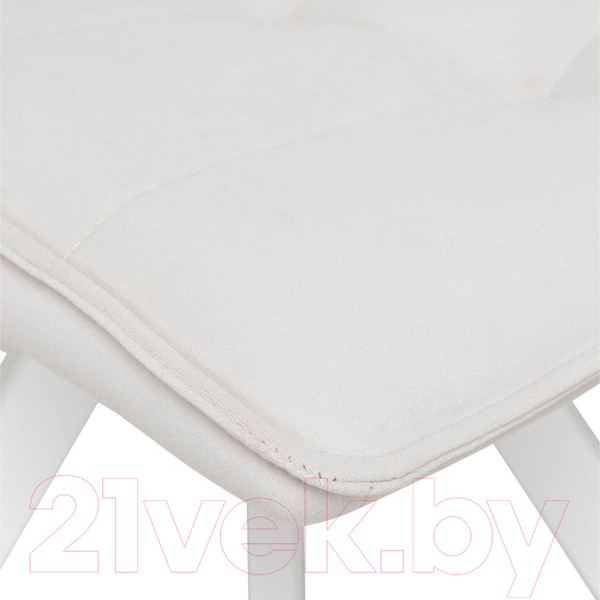 Изображение товара Стул Импэкс Leset Умбра поворотный механизм (белый/велюр молочный)