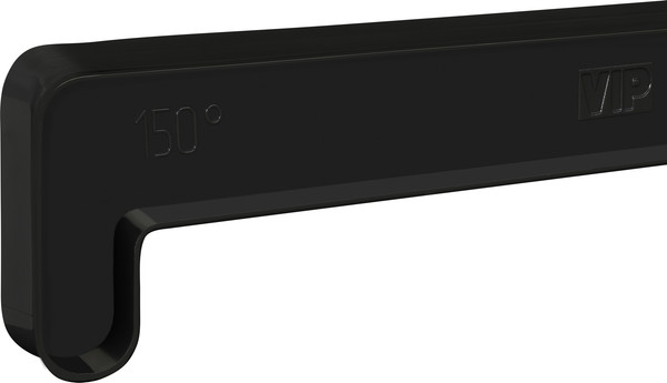 Изображение товара Соединитель подоконников Crystallit Люкс 150 град/180 град (черный)