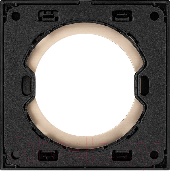 Изображение товара Рамка для выключателей и розеток TDM Байкал / SQ1819-0555 (шампань)
