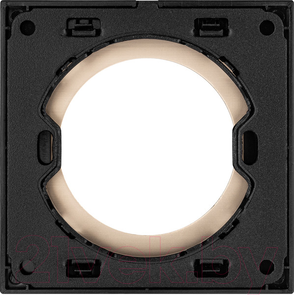 Изображение товара Рамка для выключателей и розеток TDM Байкал / SQ1819-0560 (шампань)