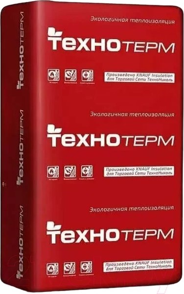 Изображение товара Минеральная вата Технониколь ТехноТерм TS 037 Aquastatik 1250х610х50 (16шт)