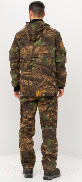 Изображение товара Костюм для охоты и рыбалки Huntsman Антигнус Люкс Светлый Леc Твил-Пич (52-54/182-188)