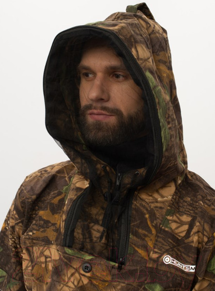 Изображение товара Костюм для охоты и рыбалки Huntsman Антигнус Люкс Светлый Леc Твил-Пич (52-54/182-188)