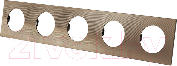 Изображение товара Рамка для выключателей и розеток TDM Байкал / SQ1819-0459 (бронза)