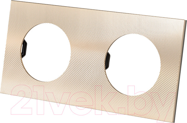 Изображение товара Рамка для выключателей и розеток TDM Байкал / SQ1819-0556 (шампань)