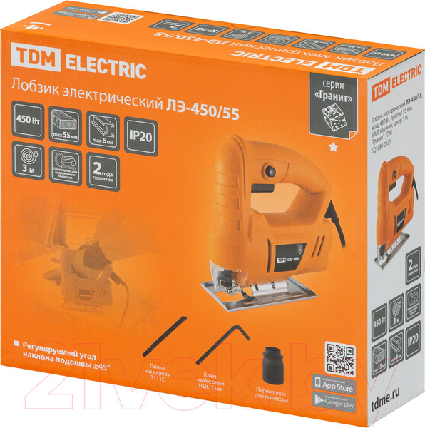 Изображение товара Электролобзик TDM SQ1089-0101