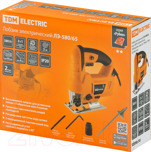 Изображение товара Электролобзик TDM SQ1089-0102