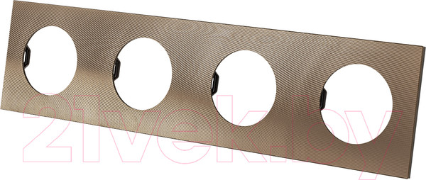 Изображение товара Рамка для выключателей и розеток TDM Байкал / SQ1819-0458 (бронза)