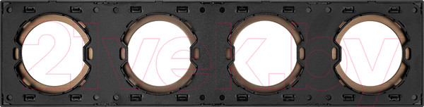 Изображение товара Рамка для выключателей и розеток TDM Байкал / SQ1819-0463 (бронза)