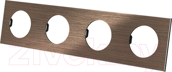 Изображение товара Рамка для выключателей и розеток TDM Байкал / SQ1819-0463 (бронза)