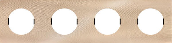 Изображение товара Рамка для выключателей и розеток TDM Байкал / SQ1819-0558 (шампань)