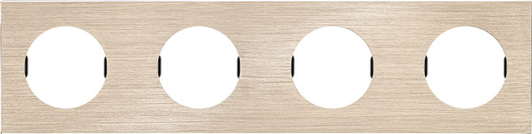 Изображение товара Рамка для выключателей и розеток TDM Байкал / SQ1819-0563 (шампань)