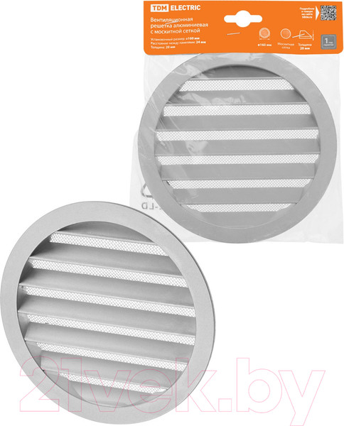 Изображение товара Решетка вентиляционная TDM SQ1807-0803