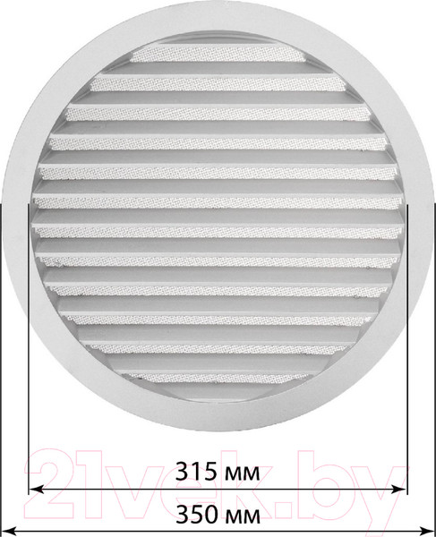 Изображение товара Решетка вентиляционная TDM SQ1807-0806