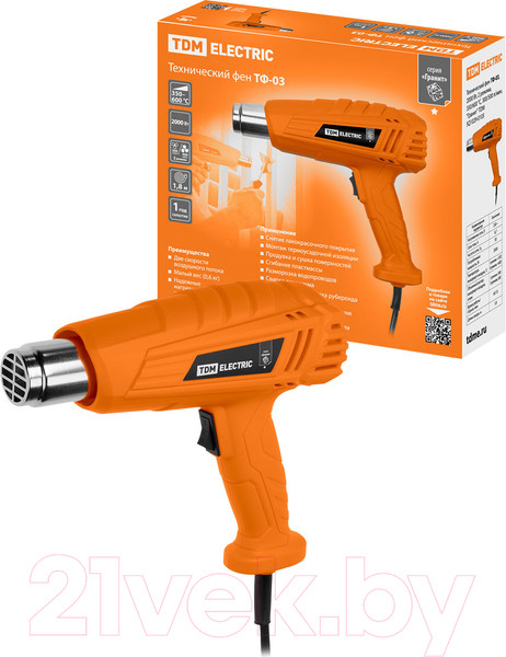 Изображение товара Строительный фен TDM SQ1029-0103