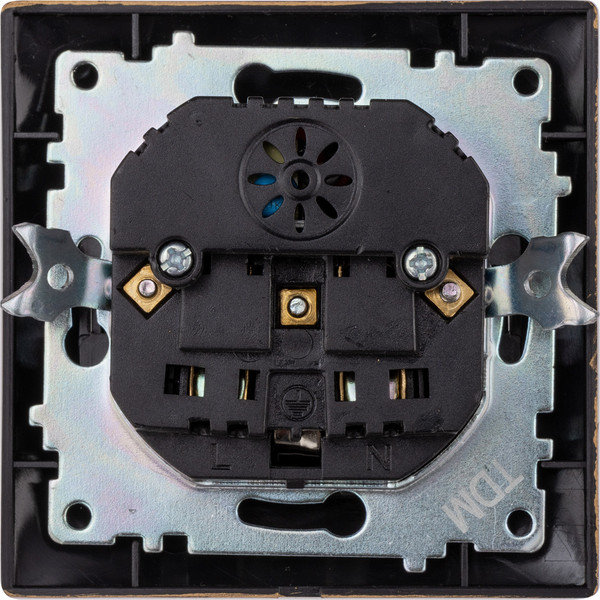 Изображение товара Розетка TDM Лама SQ1815-0772 (старинная бронза)