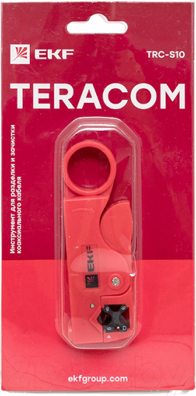 Изображение товара Инструмент для зачистки кабеля EKF TRC-S10