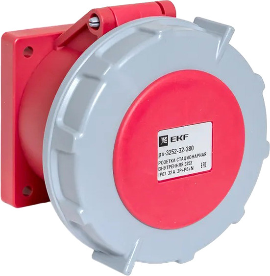 Изображение товара Розетка силовая EKF ps-3252-32-380