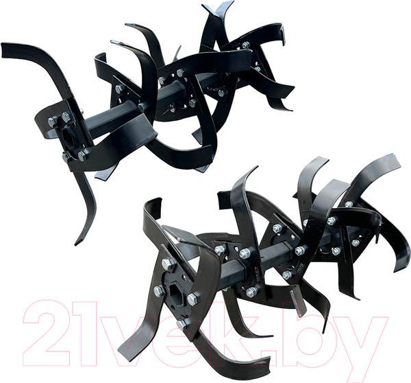 Изображение товара Мотокультиватор бензиновый Rossel K-310 (со сцепкой и фрезой)