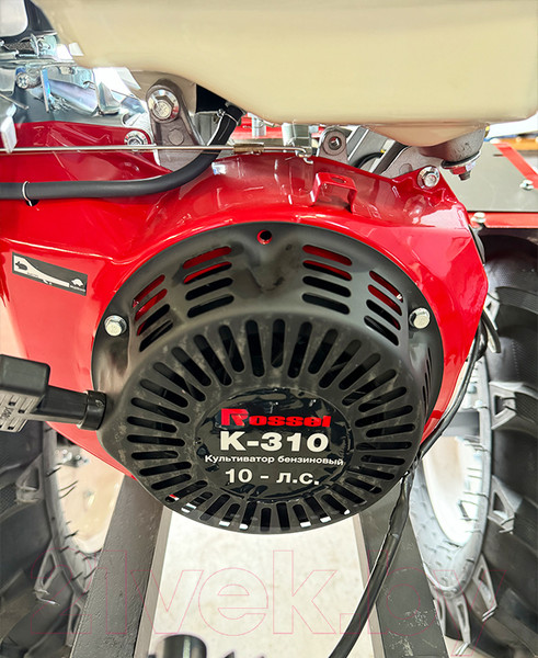 Изображение товара Мотокультиватор бензиновый Rossel K-310 (со сцепкой и фрезой)