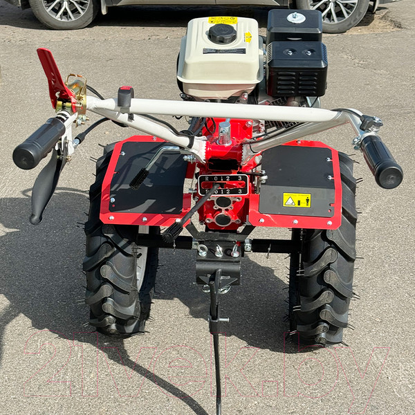 Изображение товара Мотокультиватор бензиновый Rossel K-313 (со сцепкой и фрезой)