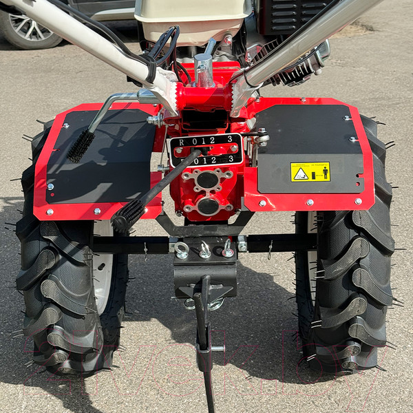 Изображение товара Мотокультиватор бензиновый Rossel K-313 (со сцепкой и фрезой)