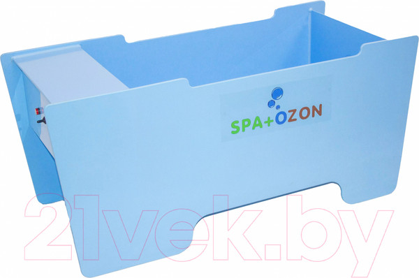 Изображение товара Ванна для животных wikiGROOM Mini c функцией SPA + Ozon 7591 (голубой)