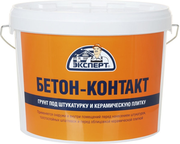 Изображение товара Грунтовка Эксперт Бетон-контакт (12кг)