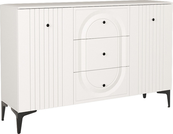 Изображение товара Тумба Mobi Валенсия 13.309.01 (белый РЕ шагрень/белый шагрень ПВХ)