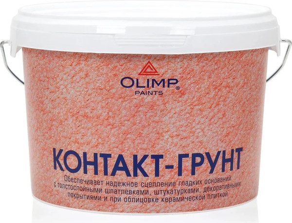 Изображение товара Грунтовка Olimp Контакт-грунт (2.5л)