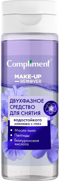 Изображение товара Лосьон для снятия макияжа Compliment Двухфазный (150мл)