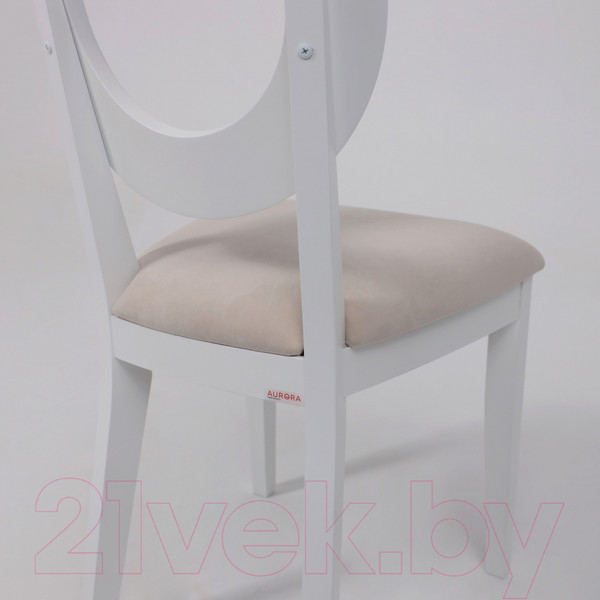 Изображение товара Стул Аврора Коломбо-2 (кремовый велюр вивальди 02/белый)