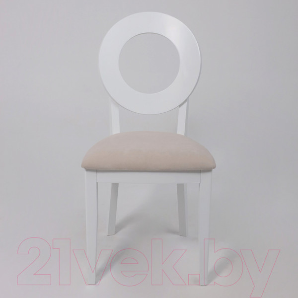 Изображение товара Стул Аврора Коломбо-2 (кремовый велюр вивальди 02/белый)