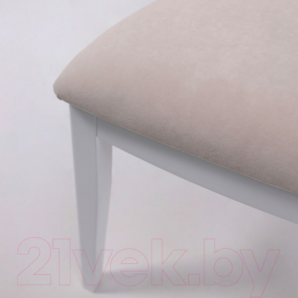 Изображение товара Стул Аврора Коломбо-2 (кремовый велюр вивальди 02/белый)