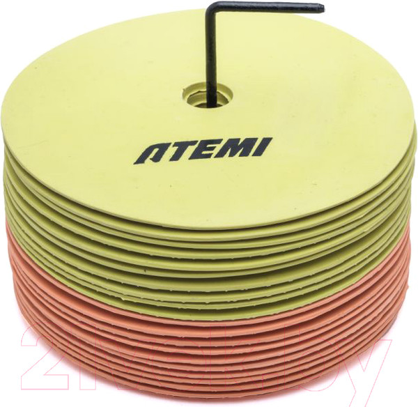 Изображение товара Фишки для разметки футбольного поля Atemi AMC-BA03 (20шт)
