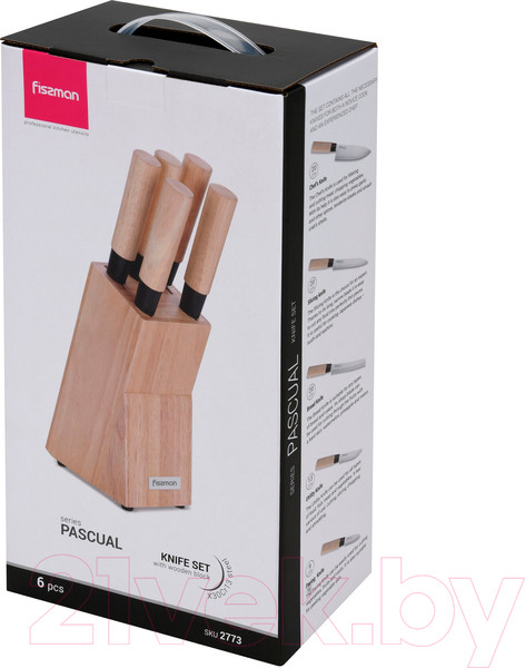 Изображение товара Набор ножей Fissman Pascual 2773