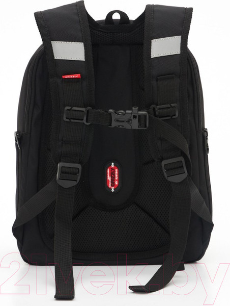 Изображение товара Школьный рюкзак Grizzly RAf-493-2 (черный)