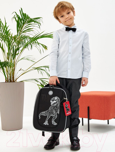 Изображение товара Школьный рюкзак Grizzly RAf-493-2 (черный)