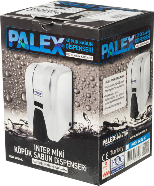 Изображение товара Дозатор Palex 3452-D-K мини (600мл, хром)