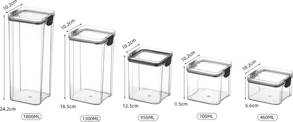 Изображение товара Набор емкостей для хранения Sundays Home BPP1046