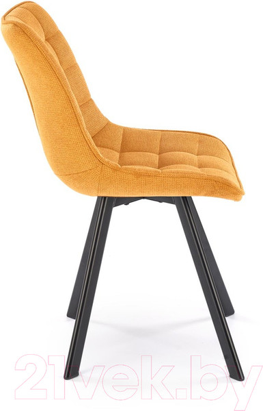 Изображение товара Стул Halmar K549 (горчичный/черный)