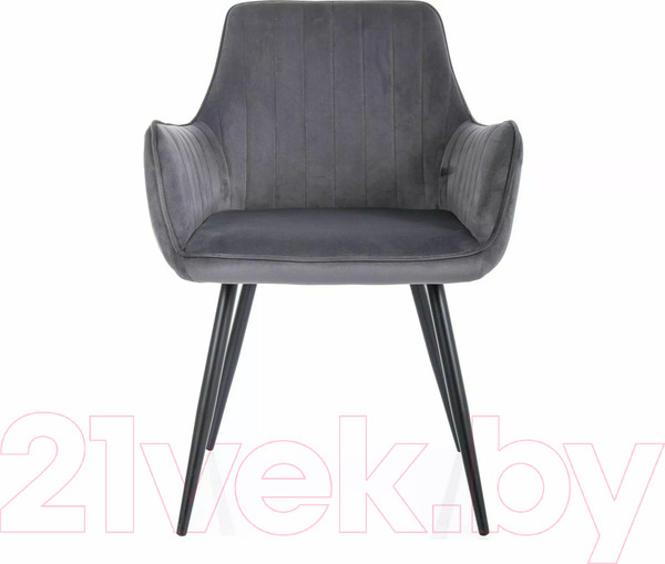 Изображение товара Стул Signal Apple Velvet (Bluvel 14 темно-серый/черный)
