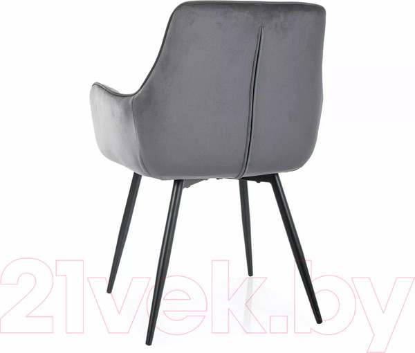 Изображение товара Стул Signal Apple Velvet (Bluvel 14 темно-серый/черный)