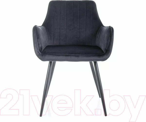 Изображение товара Стул Signal Apple Velvet (Bluvel 19 черный/черный)