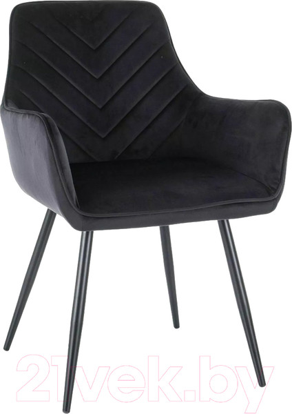 Изображение товара Стул Signal Fig Velvet (Bluvel 19 черный/черный)